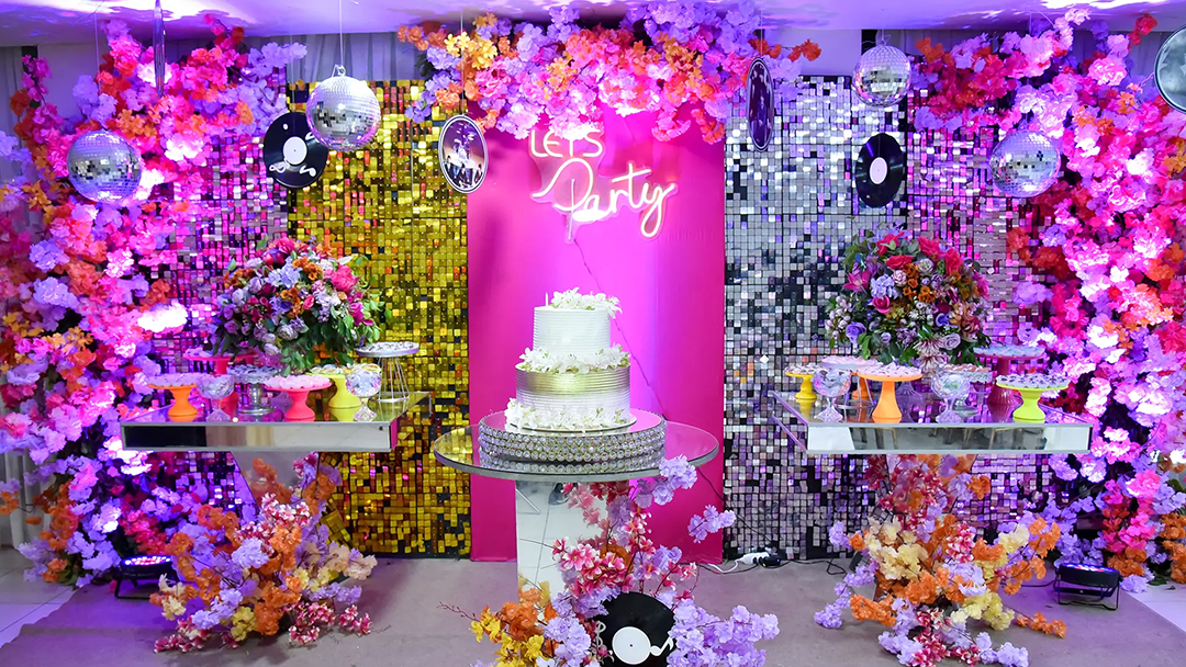 Decoração de evento
